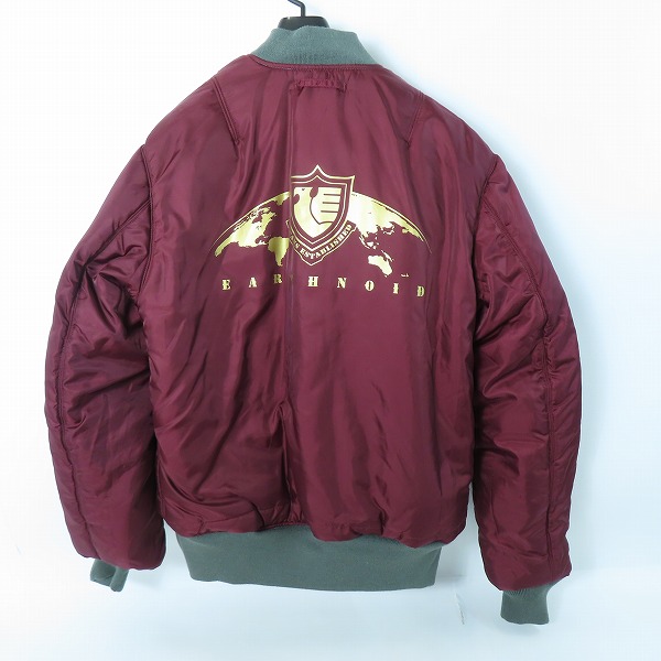 実際に弊社で買取させて頂いた【未使用】ALPHA INDUSTRIES×STRICT-G/アルファインダストリーズ×ストリクトジー 機動戦士Zガンダムティターンズ MA-1 3Lの画像 3枚目