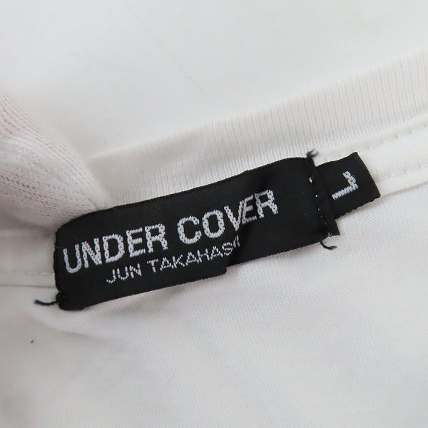 実際に弊社で買取させて頂いたUNDERCOVER/アンダーカバー アンダーバー EXPERIMENTALISM プリント 半袖Tシャツ/Lの画像 2枚目