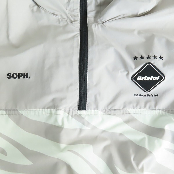 実際に弊社で買取させて頂いたF.C.Real Bristol/エフシーレアルブリストル/F.C.R.B. PRACTICE ANORAK ジャケット アノラックパーカ FCRB-232035 /Mの画像 3枚目