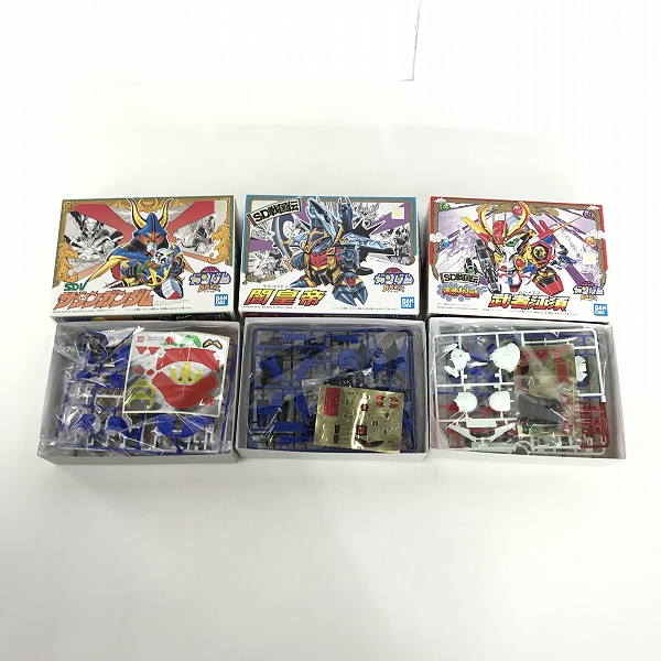 実際に弊社で買取させて頂いた【おまとめ/未組立】BANDAI/バンダイ すーぱーでふぉるめ 機動戦士ガンダム BB戦士 武者江須/闇皇帝/ムシャZガンダム 等の画像 1枚目