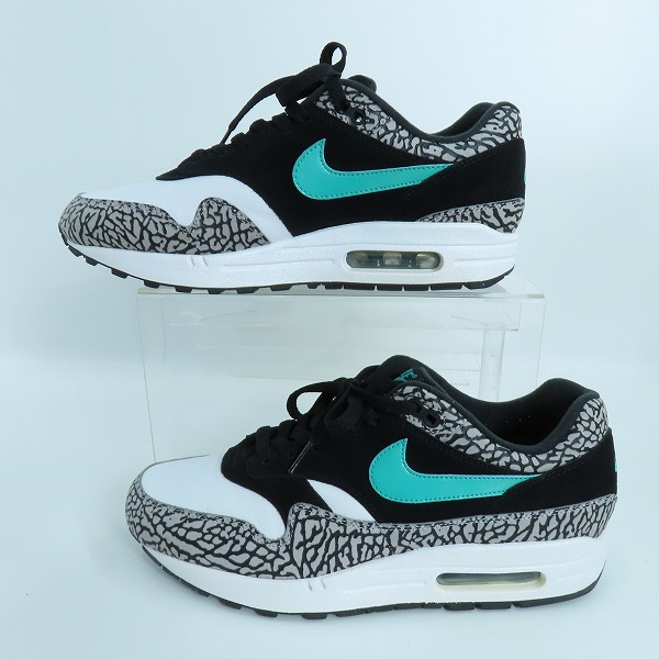 実際に弊社で買取させて頂いたNIKE/ナイキ AIR MAX 1/エアマックス1 PREMIUM RETRO ATMOS ELEPHANT/アトモスエレファント 908366-001/27の画像 3枚目
