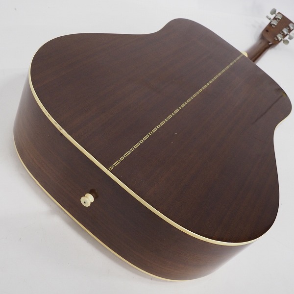 実際に弊社で買取させて頂いた★【難有り】Morris/モーリス W-18 幌馬車ラベル アコースティックギター/アコギ 日本製の画像 8枚目