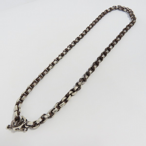 実際に弊社で買取させて頂いた【ギャラ付】STARLINGEAR/スターリンギア ラージプレーンリンクチェーン/60cmの画像 4枚目