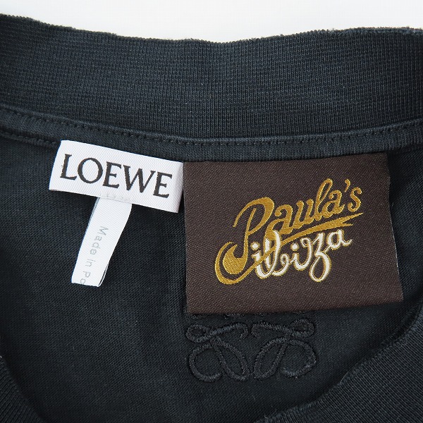 実際に弊社で買取させて頂いたLOEWE/ロエベ Paula's Ibiza Bull Print T-Shirt Washed Black/ブルプリントTシャツ H616Y22X27/Sの画像 2枚目