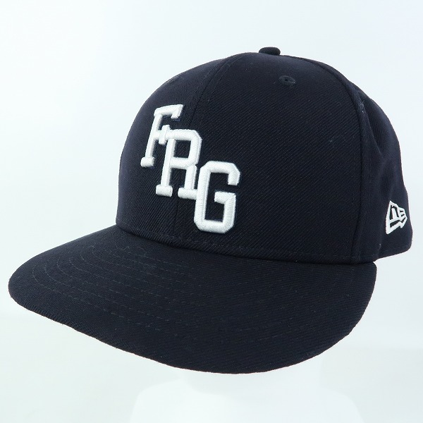 実際に弊社で買取させて頂いたFRAGMENT DESIGN×NEW ERA/フラグメントデザイン×ニューエラ 59FIFTY FRG ロゴ刺繍 キャップ