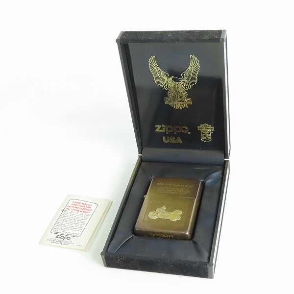 実際に弊社で買取させて頂いたZIPPO/ジッポー HARLEY-DAVIDSON/ハーレーダビッドソン 1983 FLHX ELECTRA GLIDE/1990年製の画像 6枚目