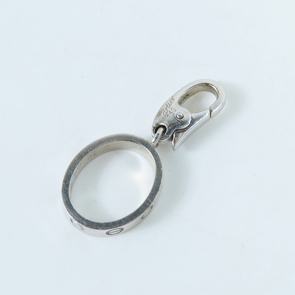 実際に弊社で買取させて頂いたCartier/カルティエ AU750/K18WG/ホワイトゴールド ラブチャーム ペンダントトップ