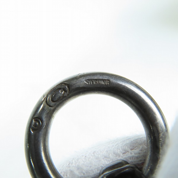 実際に弊社で買取させて頂いた【ギャラ付き】gabor/ガボール 生前 ブルドッグ ペンダントトップの画像 6枚目