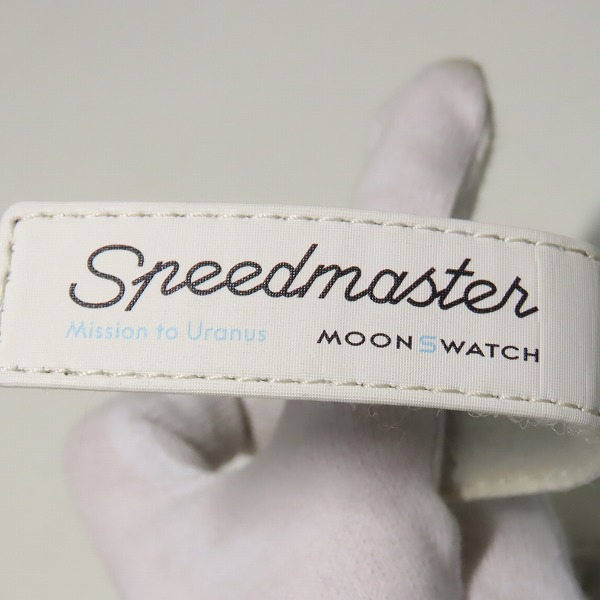 実際に弊社で買取させて頂いたOMEGA×SWATCH/オメガ×スウォッチ スピードマスター MISSION TO URANUS 腕時計 SO33L100の画像 4枚目