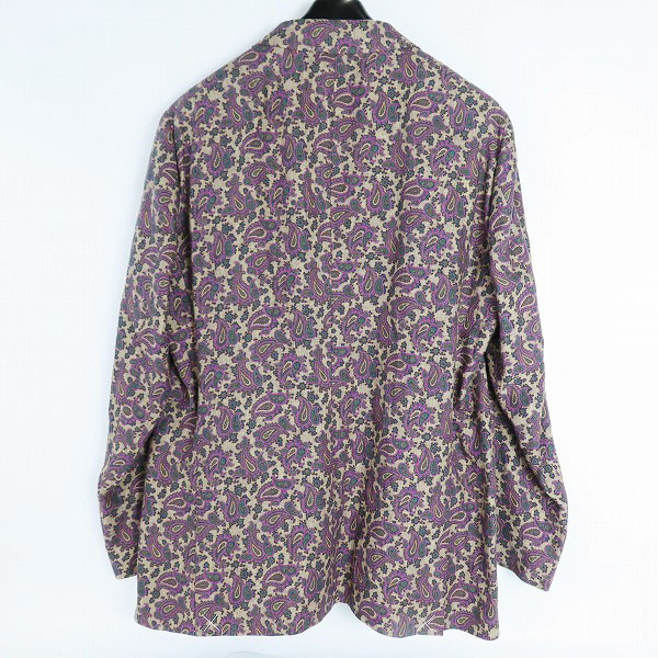 実際に弊社で買取させて頂いた【未使用】ETRO/エトロ ペイズリー総柄 ジャケット 11807-4006/58の画像 1枚目