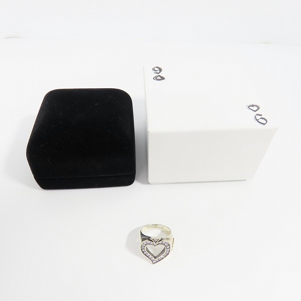 実際に弊社で買取させて頂いたSURT×MAGICAL DESIGN/サート × マジカルデザイン 950×K18 23AW Original Ring スペードリング 9号の画像 9枚目