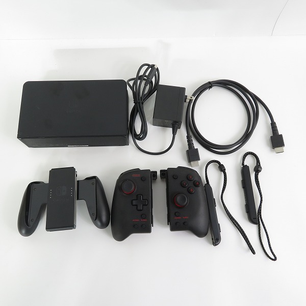 実際に弊社で買取させて頂いた任天堂 Nintendo Switch/ニンテンドースイッチ 有機ELモデル 本体 HEG-001/ホリ グリップコントローラー付き【簡易動作確認済】の画像 6枚目