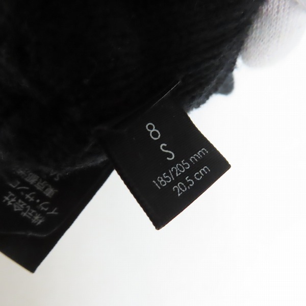 実際に弊社で買取させて頂いたSAINT LAURENT PARIS/サンローランパリ ロゴプレート ウールグローブ/手袋 /S(8)の画像 7枚目