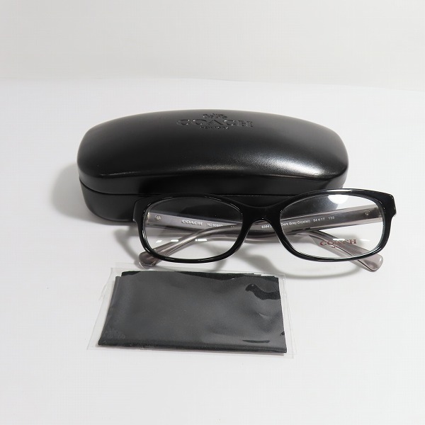 実際に弊社で買取させて頂いたCOACH/コーチ  メガネフレーム アイウェア HC6086D の画像 9枚目