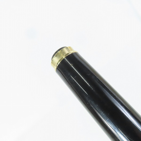 実際に弊社で買取させて頂いたPELIKAN/ペリカン スーべレーン グリーンストライプ キャップ式万年筆 ペン先14C-585の画像 9枚目