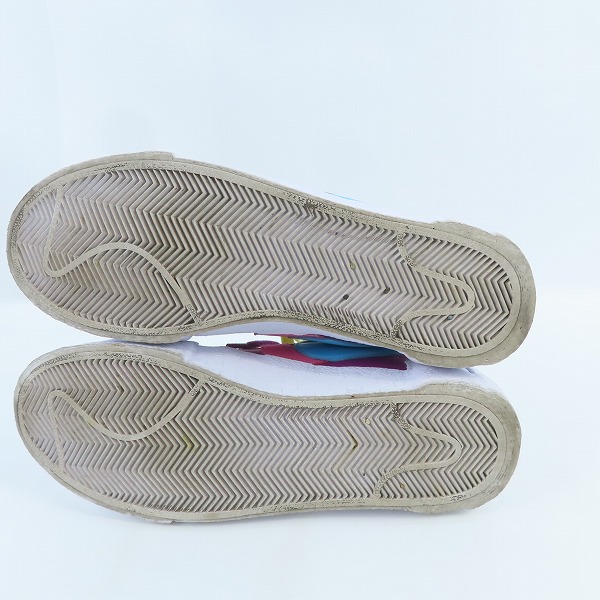 実際に弊社で買取させて頂いたNIKE×KAWS×SACAI/ナイキ×カウズ×サカイ BLAZER LOW/ブレーザーロー パープルダスク DM7901-500/26.5の画像 2枚目