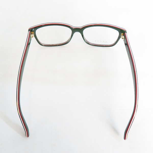 実際に弊社で買取させて頂いたGUCCI/グッチ メガネフレーム アイウェア GG0272O-006の画像 2枚目