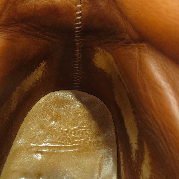 実際に弊社で買取させて頂いたRED WING/レッドウイング 9017 BECKMAN CHUKKA BOOTS ベックマンチャッカブーツ 9.5Dの画像 7枚目