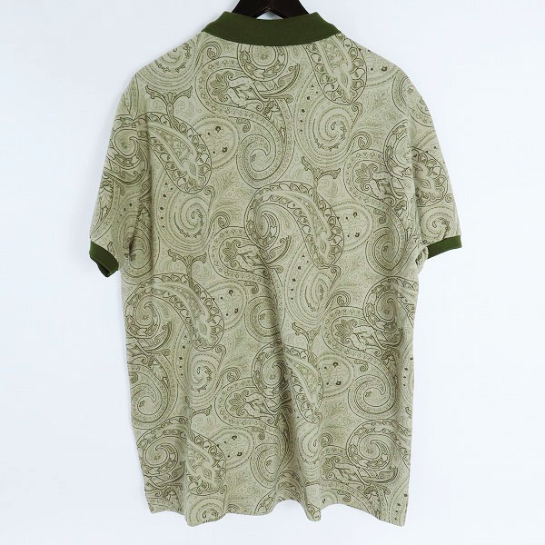 実際に弊社で買取させて頂いた【未使用】ETRO/エトロ ペイズリー柄 総柄 ポロシャツ/2XLの画像 1枚目