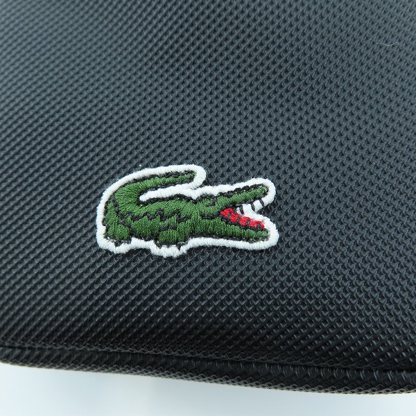 実際に弊社で買取させて頂いた【未使用】LACOSTE/ラコステ LCST スマートフォンホルダー/ショルダーバッグ NH4619LVの画像 7枚目