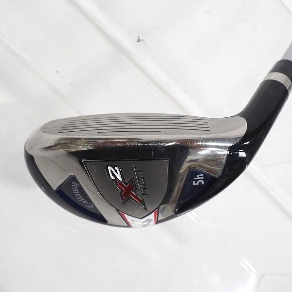 実際に弊社で買取させて頂いたCallaway/キャロウェイ X2 HOT ユーティリティ 5ｈ75 FLEX:R ヘッドカバー付きの画像 4枚目