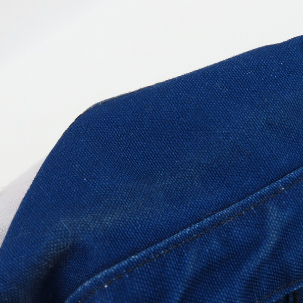 実際に弊社で買取させて頂いたWORK HANDS×BEAMS/ワークハンズ×ビームス 東急ハンズ インディゴ シャツジャケット/40の画像 6枚目