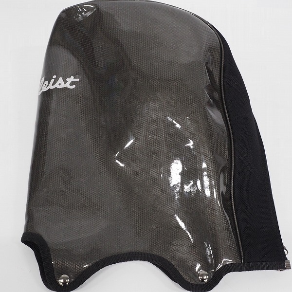実際に弊社で買取させて頂いたTitleist/タイトリスト ゴルフ CB910 4分割キャディバッグ 鏡面エナメル ガンメタリックの画像 8枚目