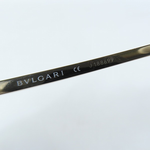 実際に弊社で買取させて頂いた BVLGARI /ブルガリ 2039T  メガネ フレームの画像 6枚目