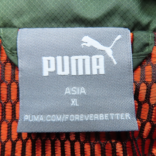 実際に弊社で買取させて頂いた【未使用】PUMA/プーマ トリコット ウーブンジャケット 525022-31/XLの画像 2枚目