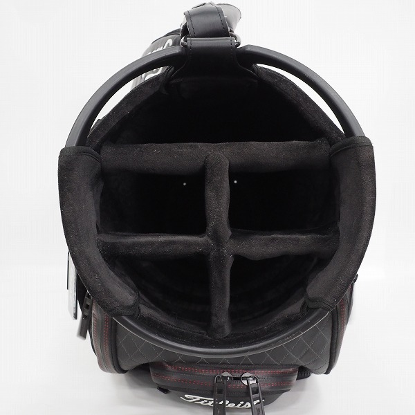 実際に弊社で買取させて頂いたTitleist/タイトリスト TB9SF9-BK ゴルフ 9.5型 5分割 ツアーキャディバッグ ブラックの画像 3枚目