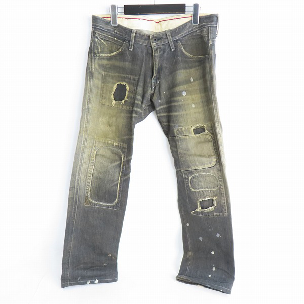 実際に弊社で買取させて頂いたFACTOTUM/ファクトタム ダメージ加工デニム パンツ/30