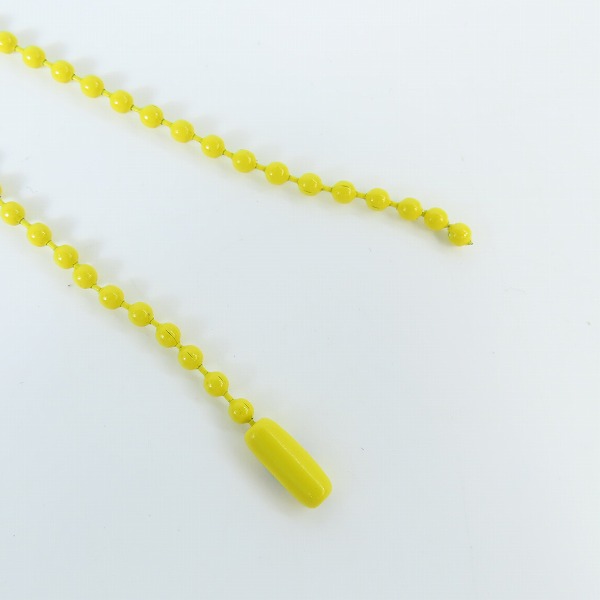 実際に弊社で買取させて頂いたCHROME HEARTS/クロムハーツ RUBBER LARGE DAGGER/ラバー ラージ ダガー ネックレス イエローの画像 6枚目