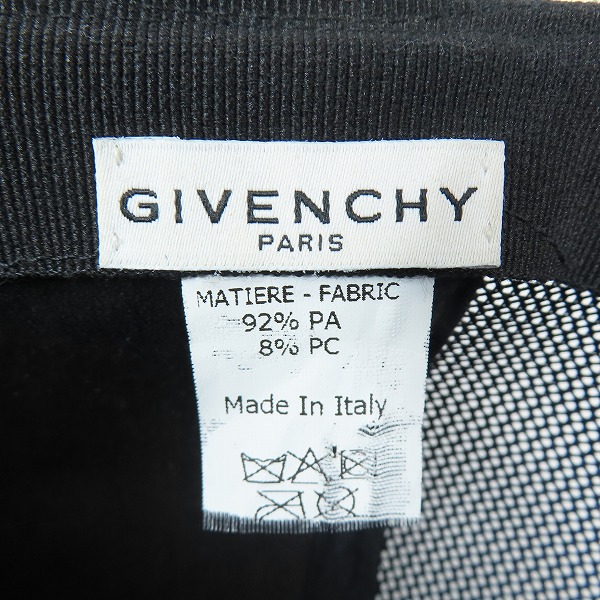 実際に弊社で買取させて頂いたGIVENCHY/ジバンシィ 転写プリトントキャップの画像 6枚目