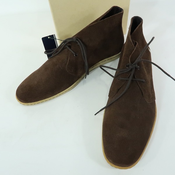 実際に弊社で買取させて頂いた【未使用】FRED PERRY/フレッドペリー スウェード シューズ B8039 /27