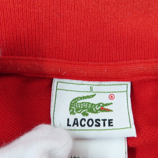 実際に弊社で買取させて頂いたLACOSTE/ラコステ 半袖 ポロシャツ 3点セットの画像 5枚目