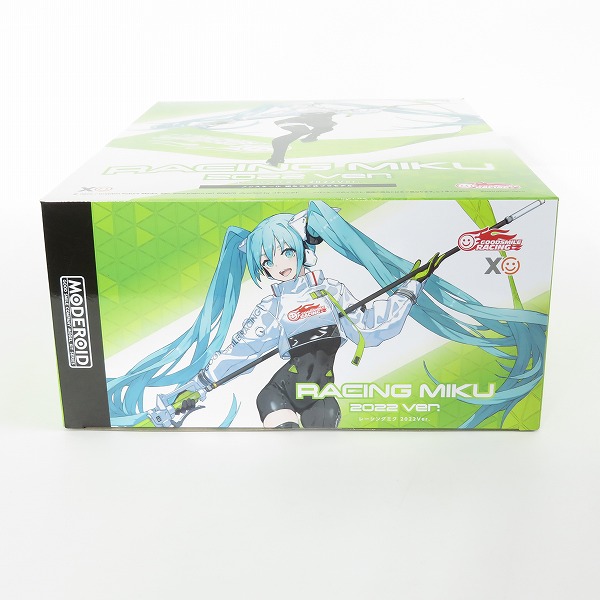 実際に弊社で買取させて頂いた【未組立】GOOD SMILE COMPANY/グッドスマイルカンパニー MODEROID レーシングミク 2022 Ver./初音ミク/プラモデルの画像 7枚目