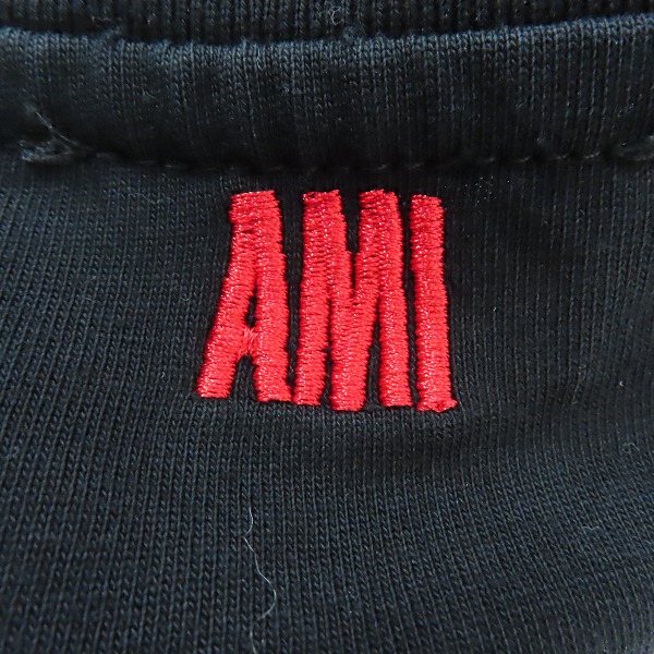 実際に弊社で買取させて頂いたami alexandre mattiussi/アミ アレクサンドルマテュッシ ハートAロゴ刺繍 半袖Tシャツ UTS002.726の画像 4枚目