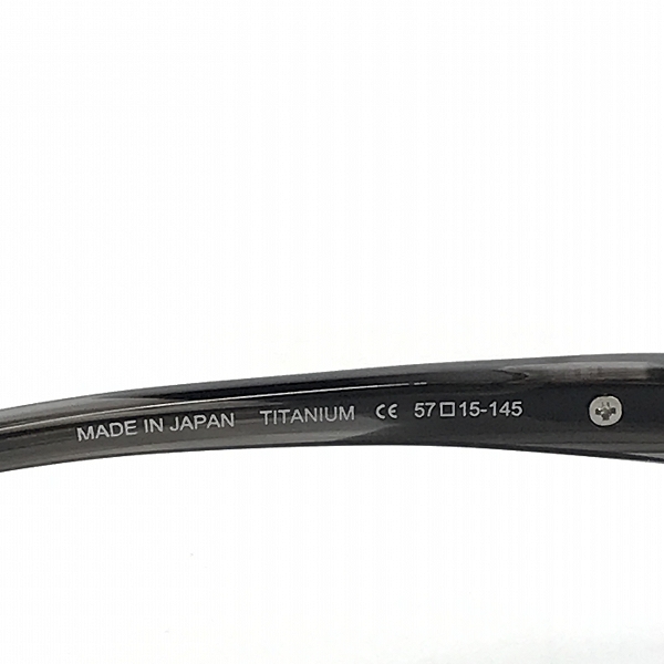 実際に弊社で買取させて頂いたSAMURAI SHO/サムライ翔 メガネ/メガネフレーム/アイウェア SS-J212 #2の画像 6枚目