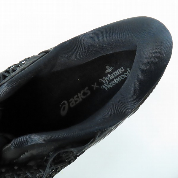実際に弊社で買取させて頂いたASICS×Vivienne Westwood/アシックス×ヴィヴィアン GEL-KAYANO スニーカー 1021A320-001 28の画像 4枚目