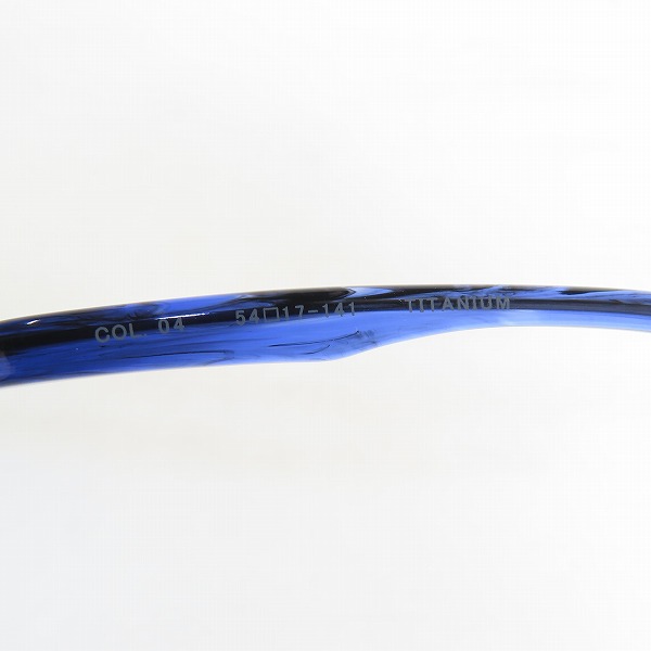 実際に弊社で買取させて頂いたJAPONISM/ジャポニスム Titanium チタン メガネフレーム アイウェア JN-596の画像 5枚目