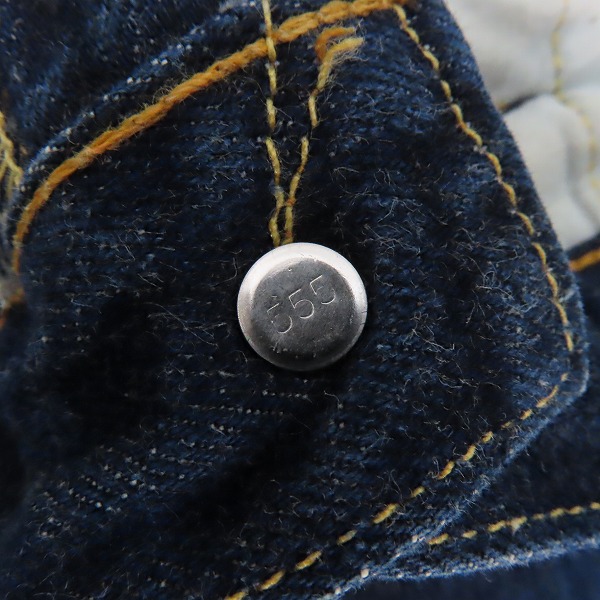 実際に弊社で買取させて頂いたLEVIS/リーバイス 501XX ヴィンテージ復刻 バレンシア製 デニムパンツ 501-0003/W31/L34の画像 3枚目