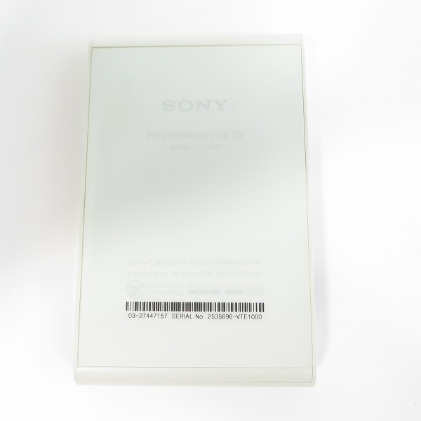実際に弊社で買取させて頂いたSONY/ソニー PlayStation Vita TV/PS VITA TV/プレイステーション ヴィータ TV VTE-1000 AB01【簡易動作確認済】の画像 5枚目