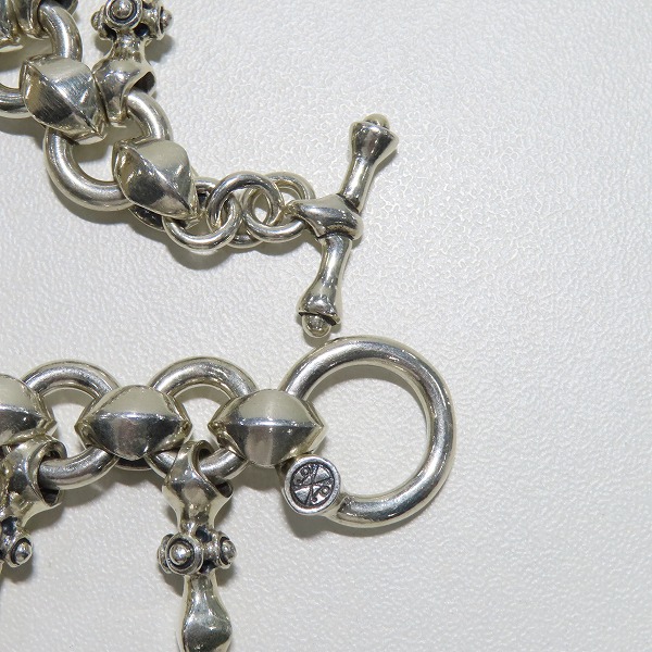 実際に弊社で買取させて頂いたdeaf breed/デフブリード B-19 ソード ブレスレットの画像 3枚目