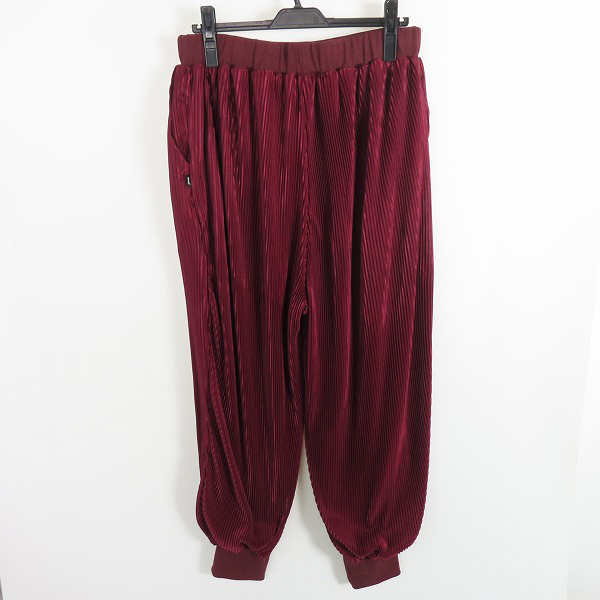 実際に弊社で買取させて頂いたglamb/グラム Pleats Balloon Pants プリーツバルーンパンツ GB0124-P14/Sの画像 1枚目