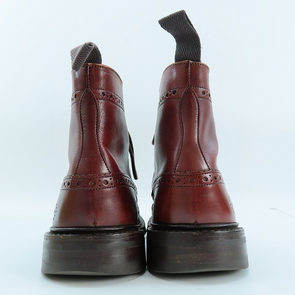 実際に弊社で買取させて頂いたTrickers × Paul smith/トリッカーズ×ポールスミス メダリオン レースアップ カントリーブーツ M6178/7.5の画像 1枚目
