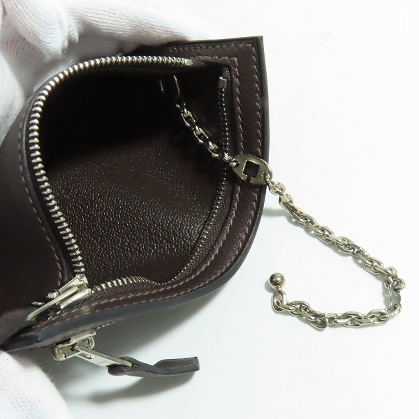 実際に弊社で買取させて頂いたHERMES/エルメス ジップザップ ポルトクレ コインケース の画像 5枚目
