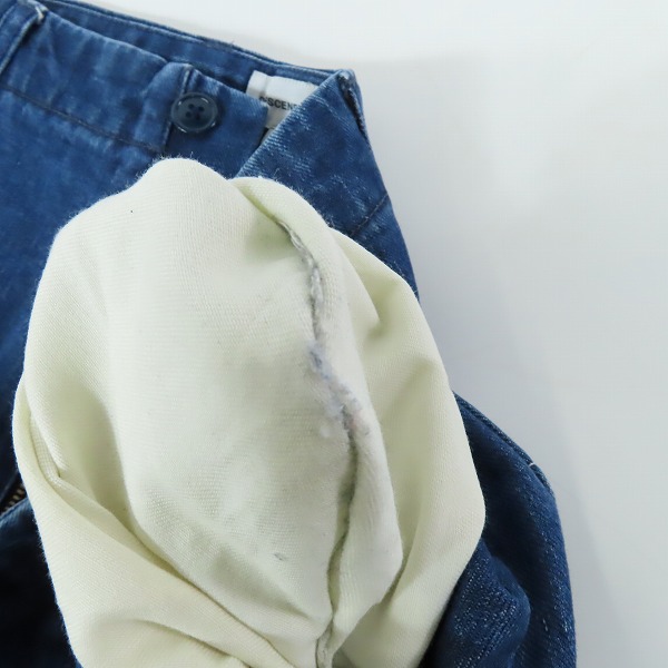 実際に弊社で買取させて頂いたDESCENDANT/ディセンダント テーパード デニムパンツ/2の画像 7枚目