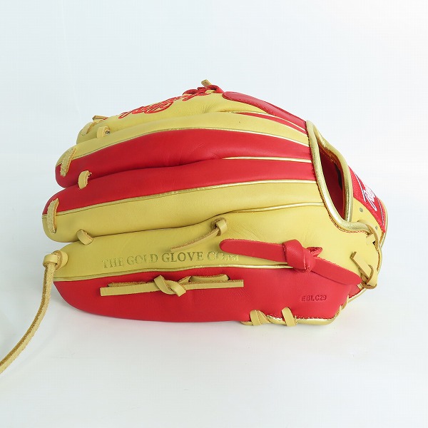 実際に弊社で買取させて頂いたRawlings/ローリングス HYPER TECH COLOR SYNC 軟式/内野手/右投げ用 グローブ GR4HTCN62の画像 2枚目