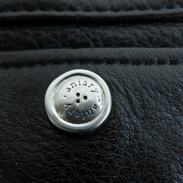 実際に弊社で買取させて頂いたaniary/アニアリ レザー ショルダーバッグの画像 4枚目