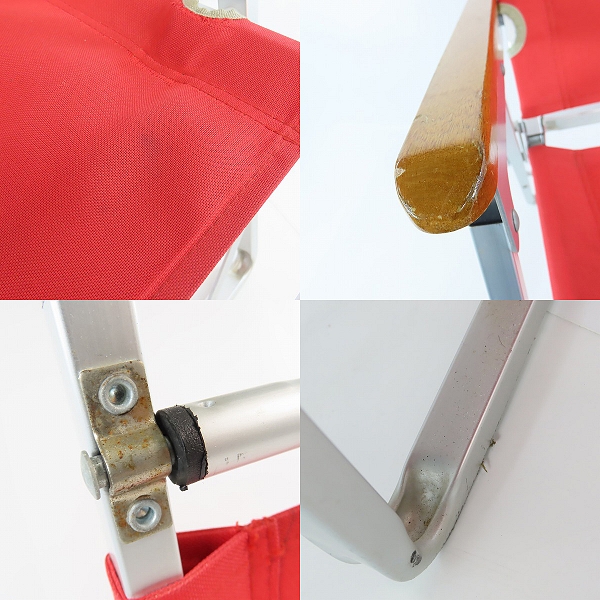 実際に弊社で買取させて頂いたColeman/コールマン COMPACT FOLDING CHAIR コンパクトフォールディングチェア レッドの画像 6枚目